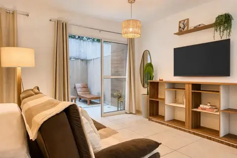 Sala de apartamento por temporada em Arraial do Cabo